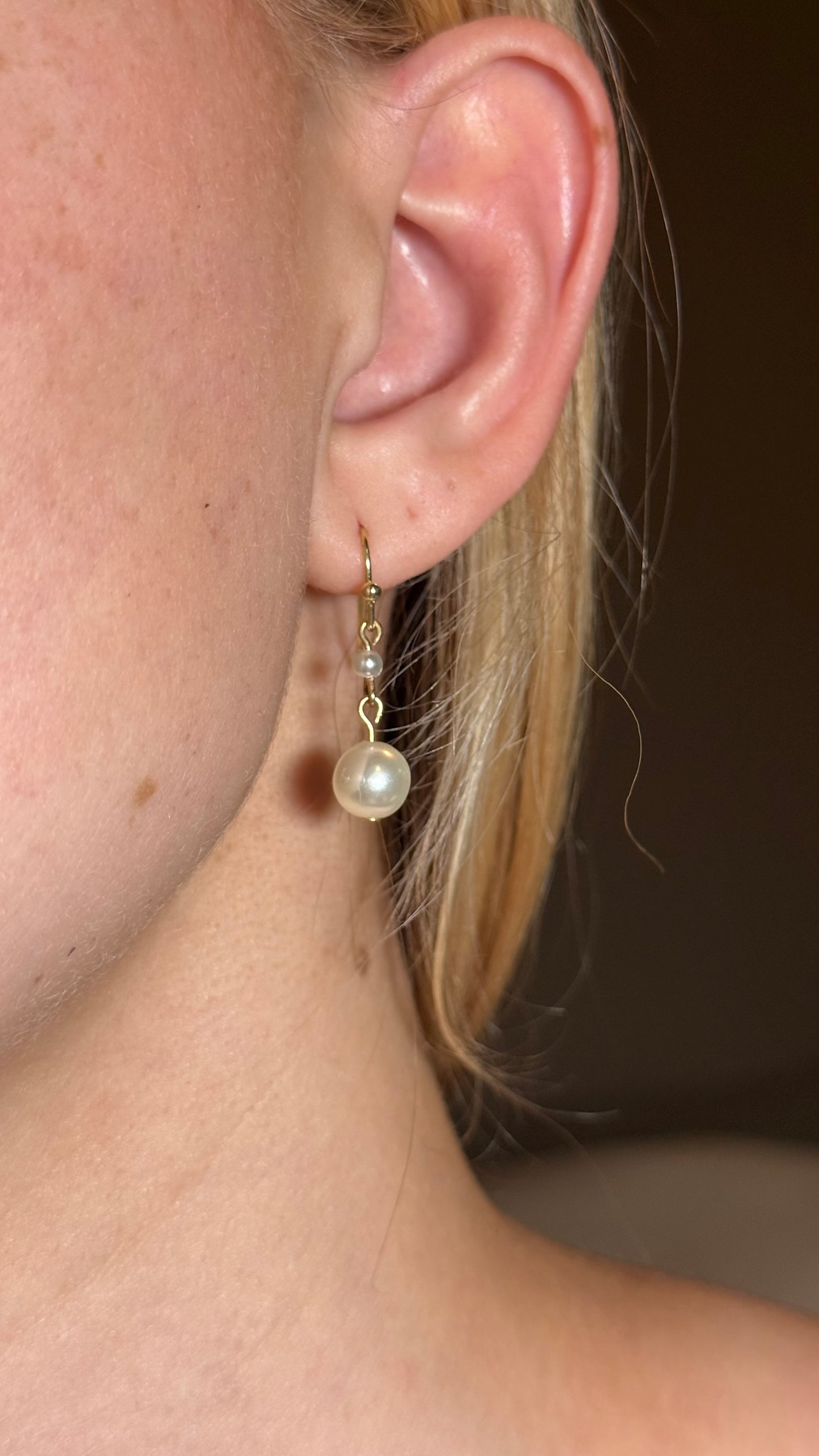 Two Tier Pearl Drop