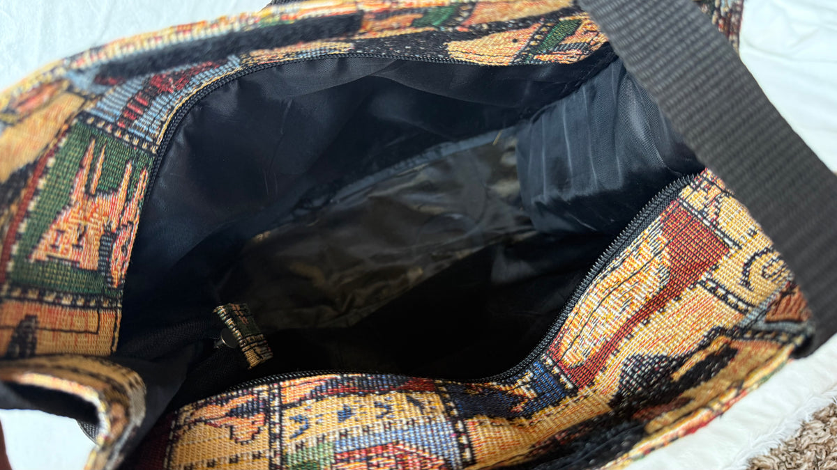 Faithful Companion Scottish Terrier Jacquard Tote & Coin Purse
