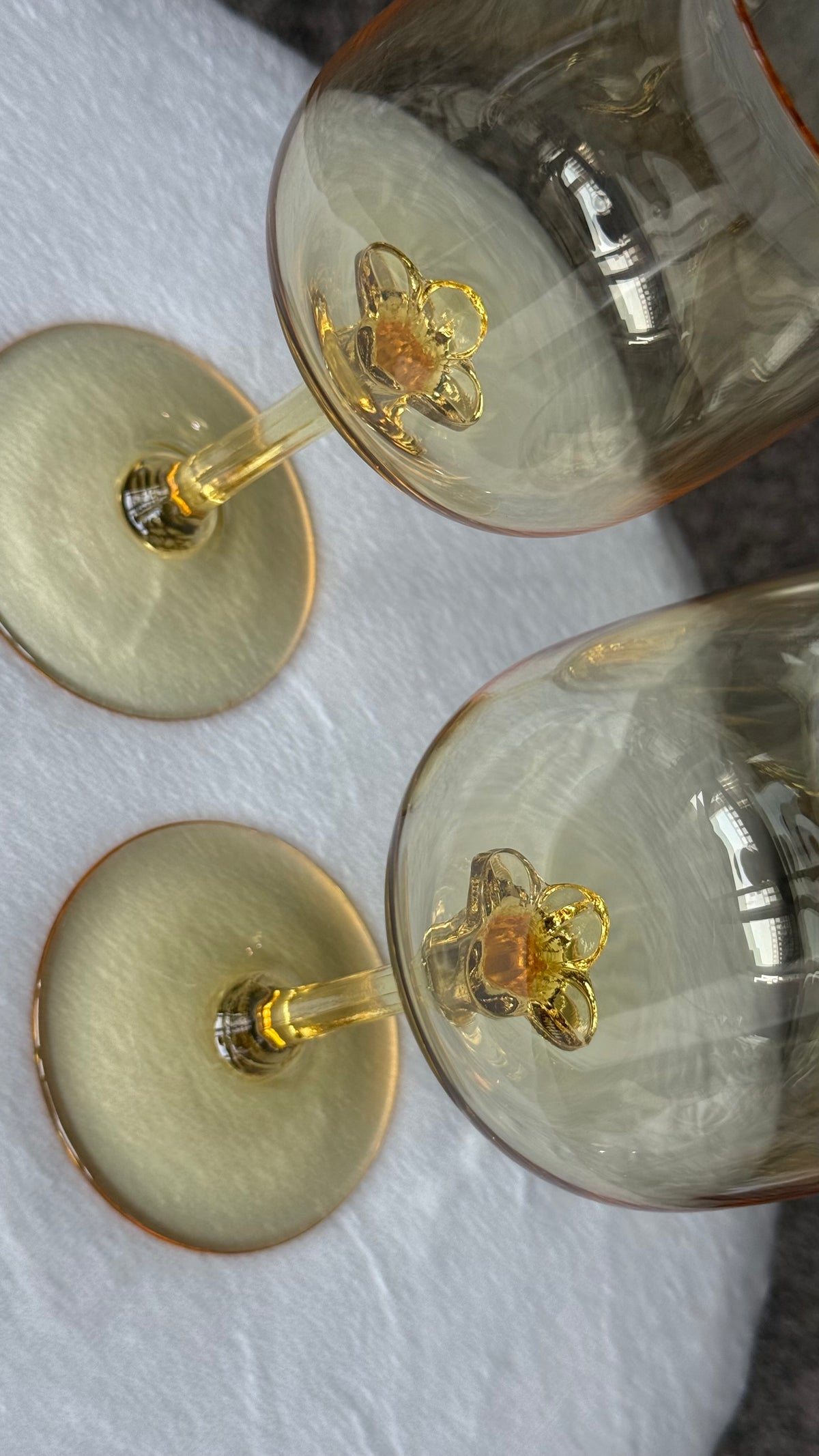 Lenox gold Mist Water Goblet Pair