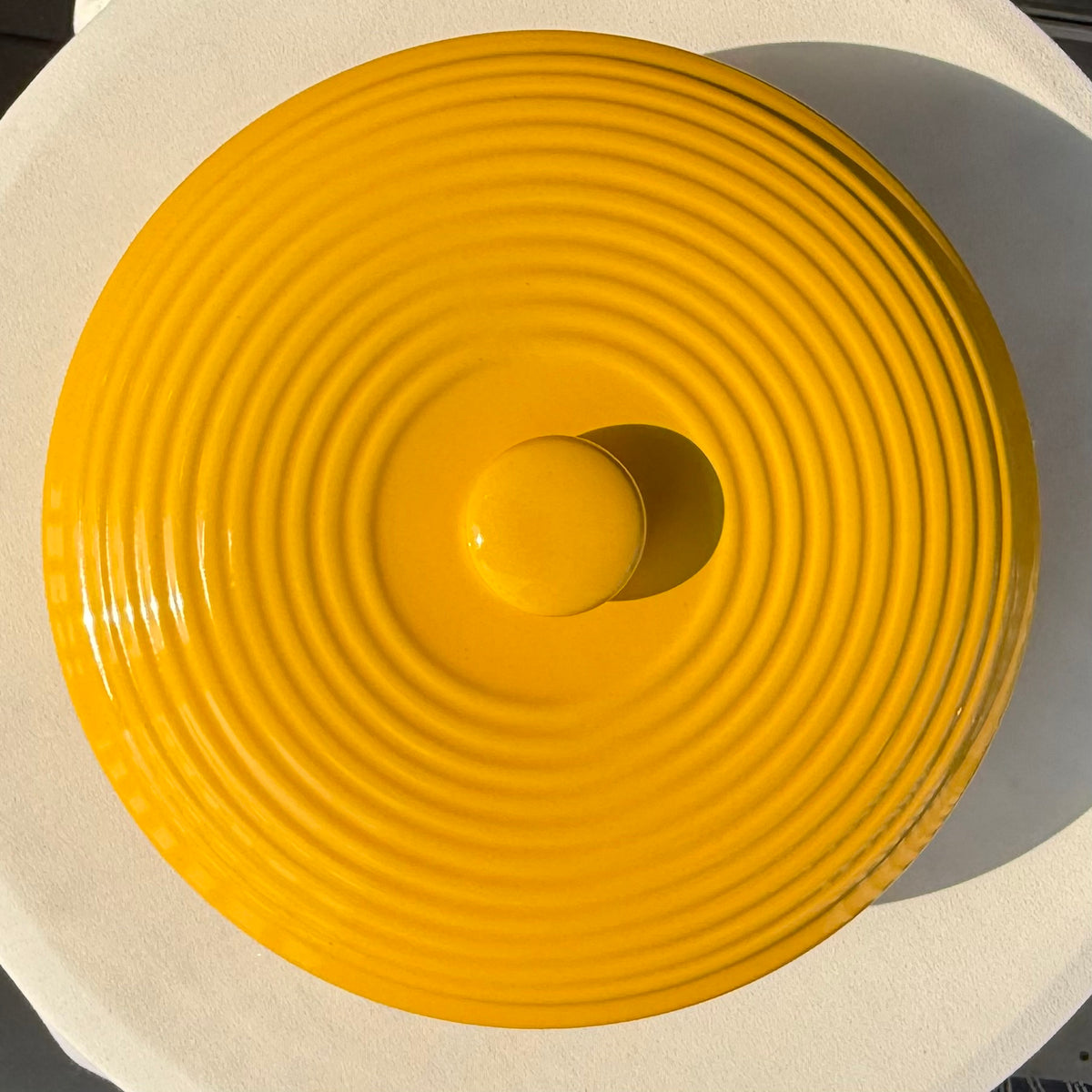 Parini Yellow Stoneware Tortilla Warmer