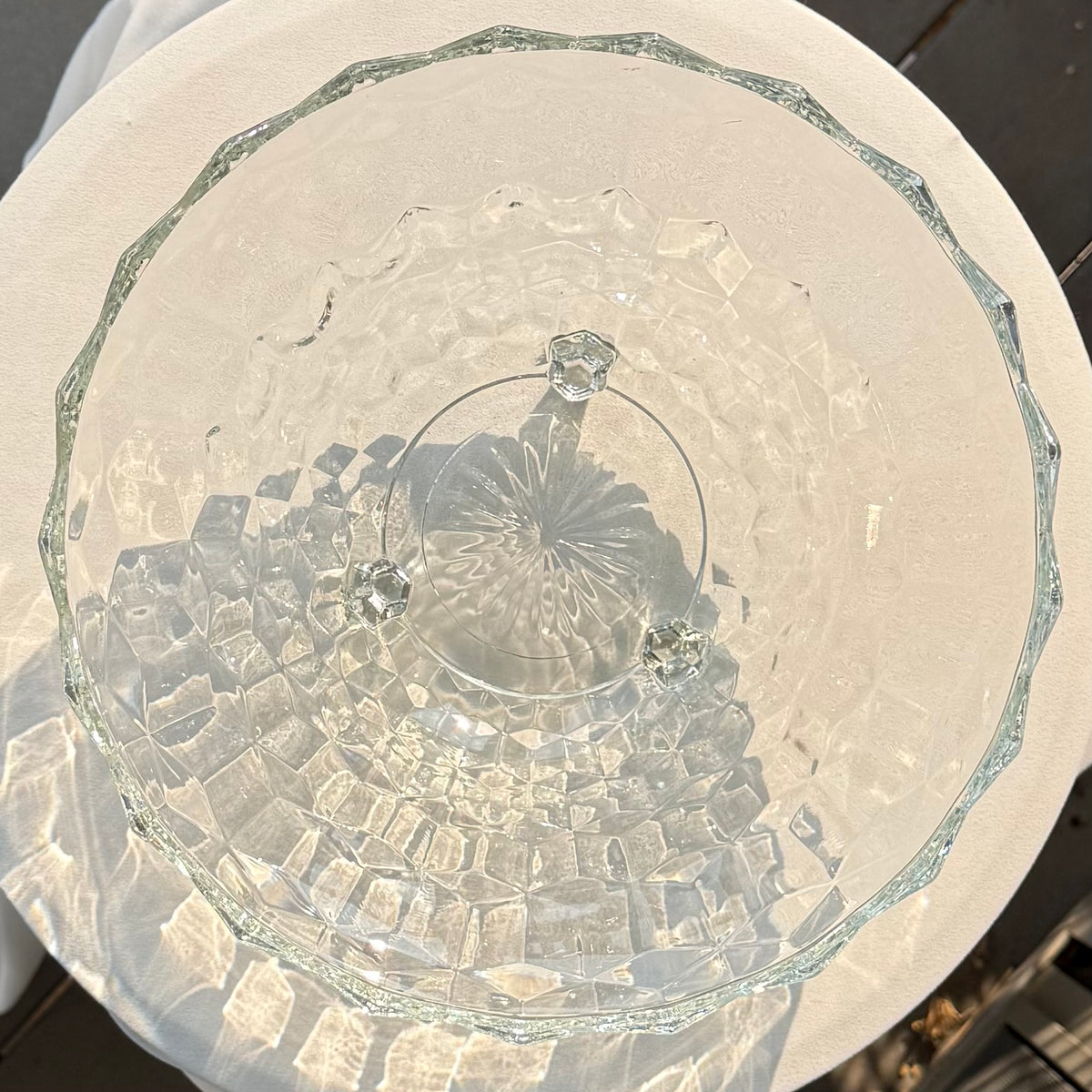 Indiana Glass Whitehall Footed Serving Bowl