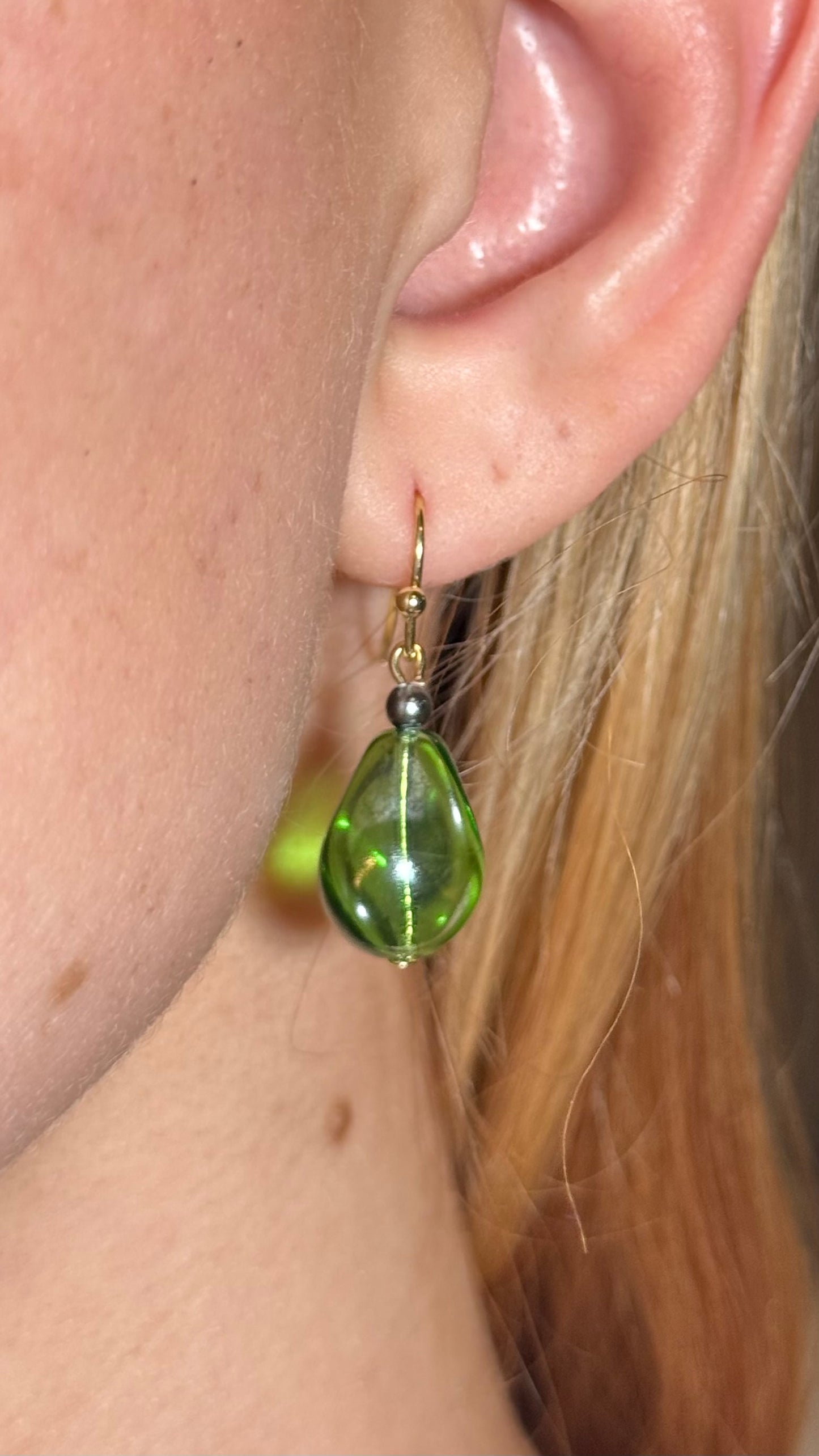 Emerald Dangles