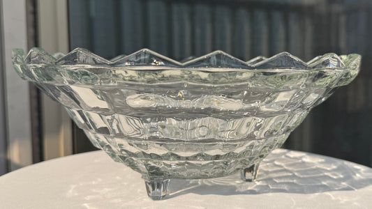 Indiana Glass Whitehall Footed Serving Bowl