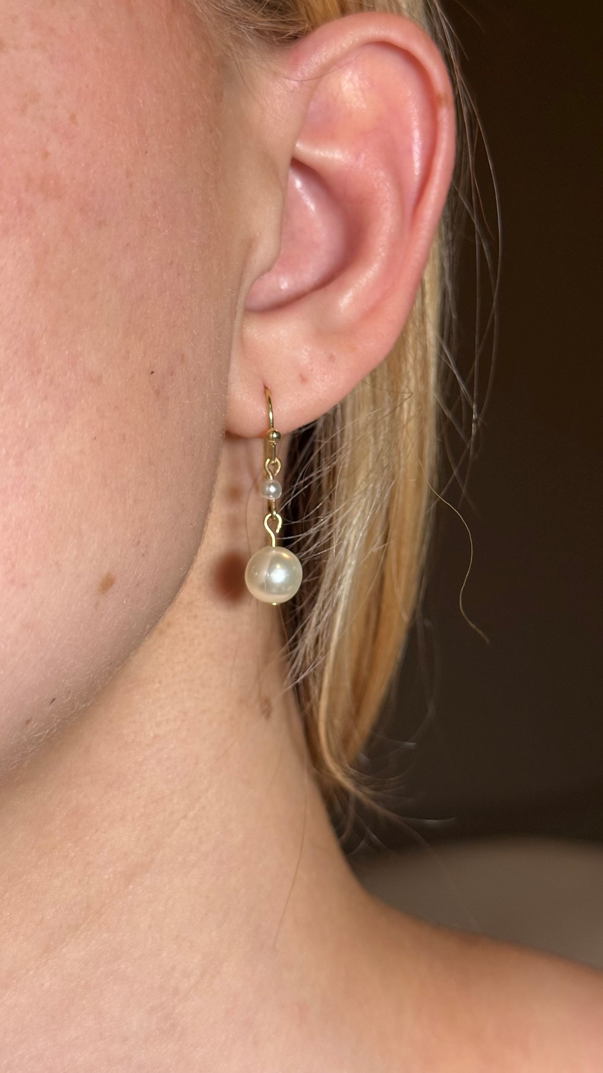 Two Tier Pearl Drop