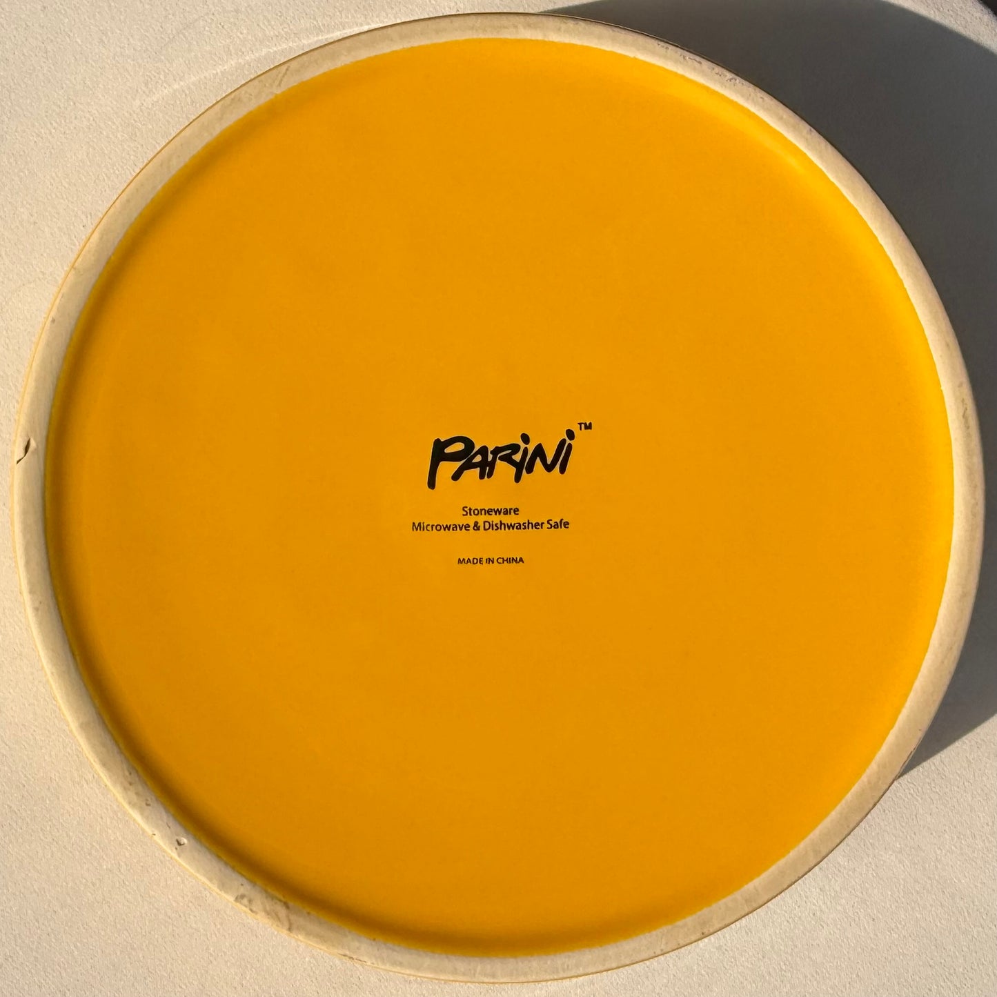 Parini Yellow Stoneware Tortilla Warmer