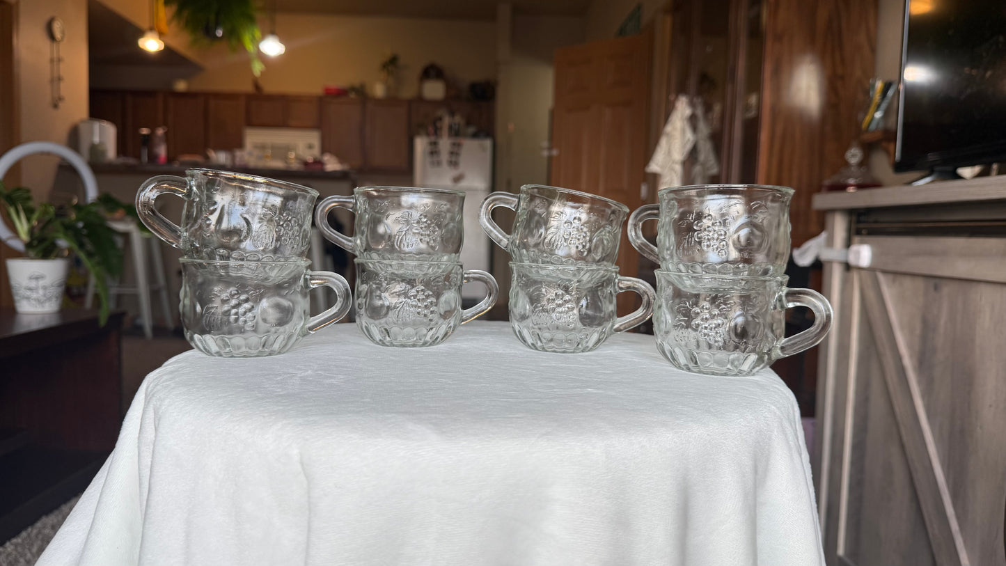 Jeanette Glass “Fruit” Punch Set
